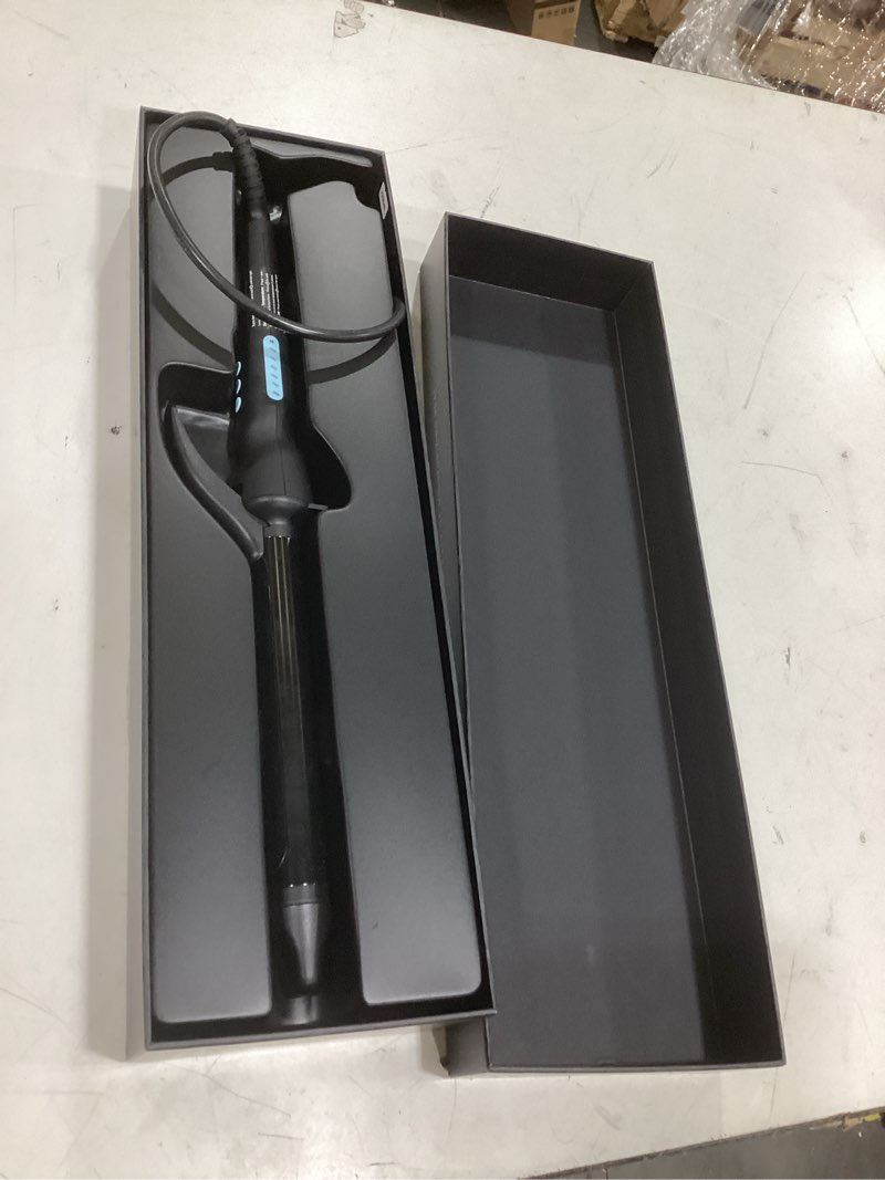 Condition photo showing Good Condition for bio ionic long barrel curling iron with moisture heat technology & nanoionic mx versatile curling wand - multiple barrel sizes for tight, classic, loose & soft curls