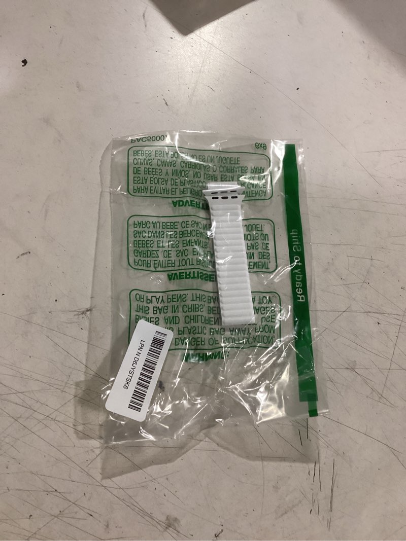Condition photo showing Good Condition for amksy magnetic sport bands for apple watch band for women men 40mm 41mm 38mm 42mm 44mm 49mm 45mm 46m, soft silicone strap wristbands for apple iwatch series 11 ultra 10 9 8 7 6 5 4 3 2 1 se 04-white 38mm/40mm/41mm/(42mm-series 11 10)