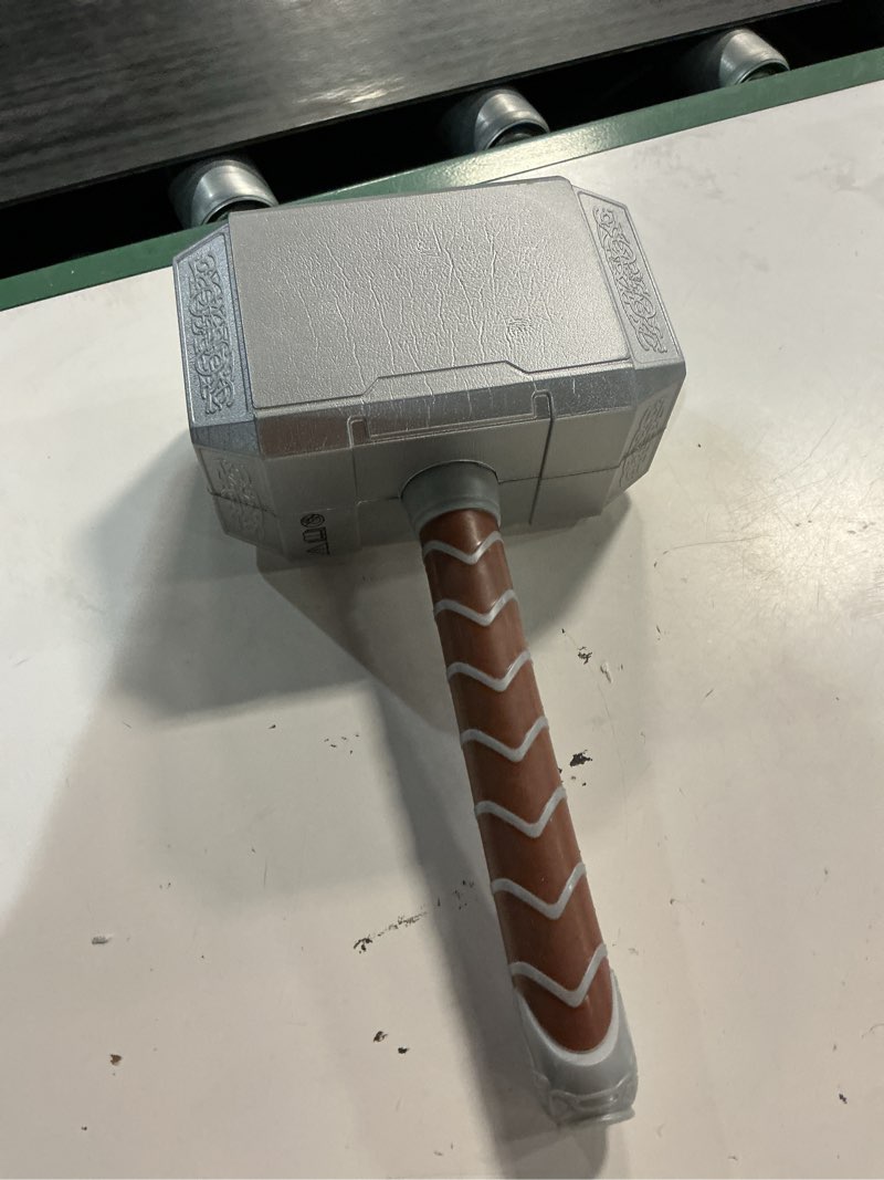 Condition photo showing Good Condition for marvel avengers thor battle hammer