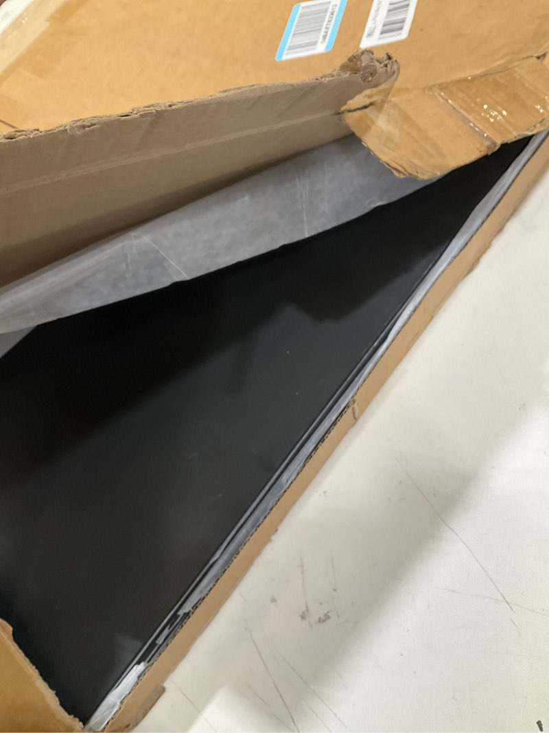 Condition photo showing Good Condition for noooza 2ft x 2ft drop ceiling tiles?smooth black pvc ceiling tiles 24 x 24in. waterproof, washable and fire-rated - reusable - high-grade pvc to prevent breakage-package of 12 tiles black 2ftx2ft