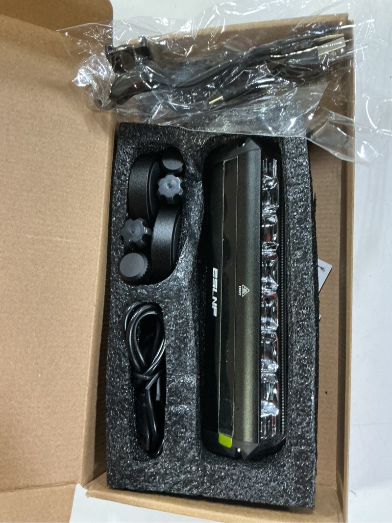 Condition photo showing Good Condition for Bright Bike Light Set for Night Riding, LED Bicycle Light High Beam Low Beam, USB-C Rechargeable Bicycle Headlight Set, Waterproof Bike Headlight and Taillight for Adult Kid Mountain