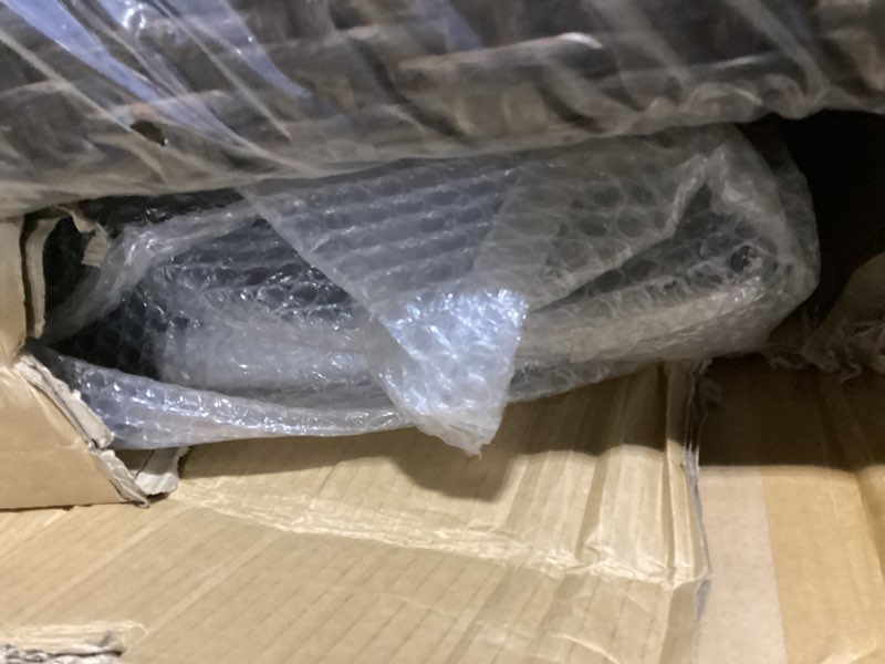 Condition photo showing As Is for Cargo Van Partition Safety Bulkhead, Heavy-Duty Steel, Compatible with Ford Transit 150/250/350 Medium Roof, with Lock, Door Handle, Acrylic Custom Window Board