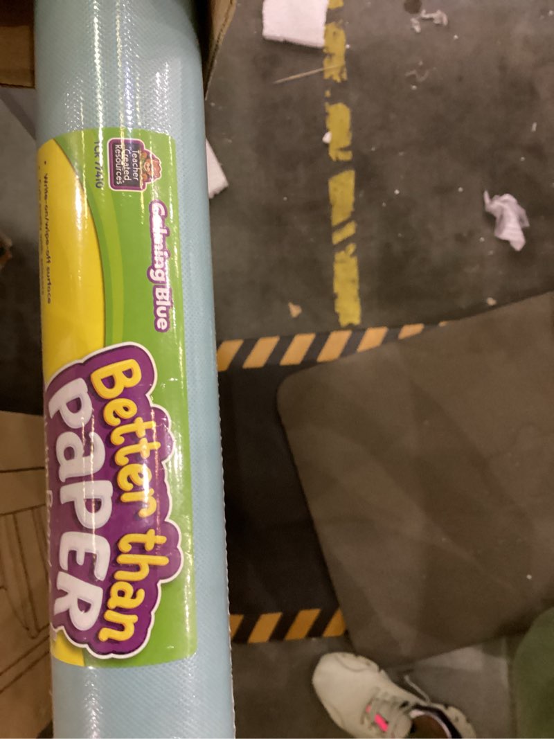 Condition photo showing New/Like New for Teacher Created Resorces Calming Blue Better Than Paper® Bulletin Board Roll