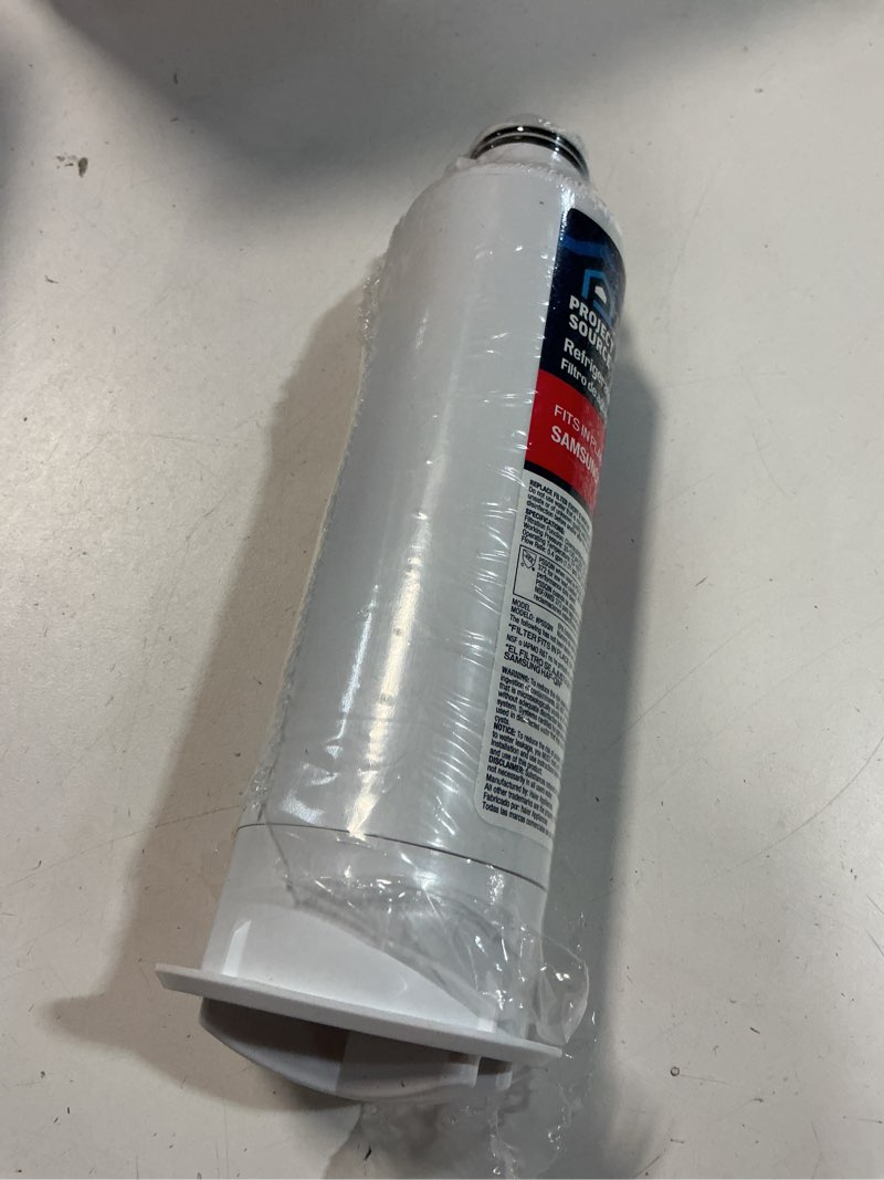 Condition photo showing Good Condition for project source push-in refrigerator water filter fits samsung filter haf-qin