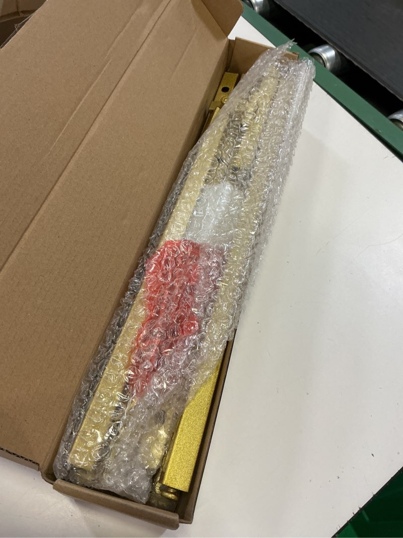 Condition photo showing Good Condition for gold easel stand for sign, heavy duty easel, 4-tier adjustableart easel for painting, wedding sign1pc