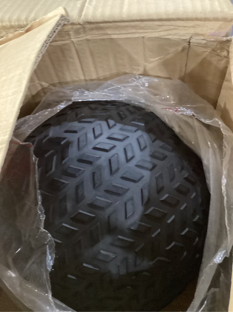 Condition photo showing New/Like New for Yes4All Slam Balls, 10-40lb Weighted Ball Weight, Durable PVC Sand Filled Workout Dynamic Slam Ball for Core Strengthen Black 30lbs