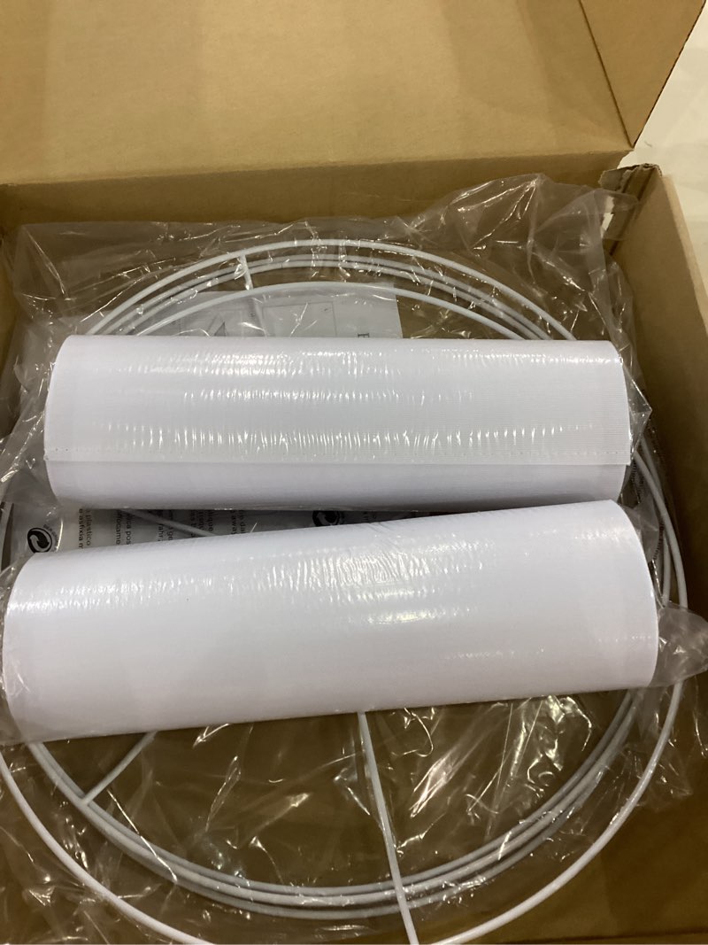 White Lamp shades Set of 2, Drum Tall LampShades 13" Top x 13" Bottom x 10" Height, Lamp Shades for 