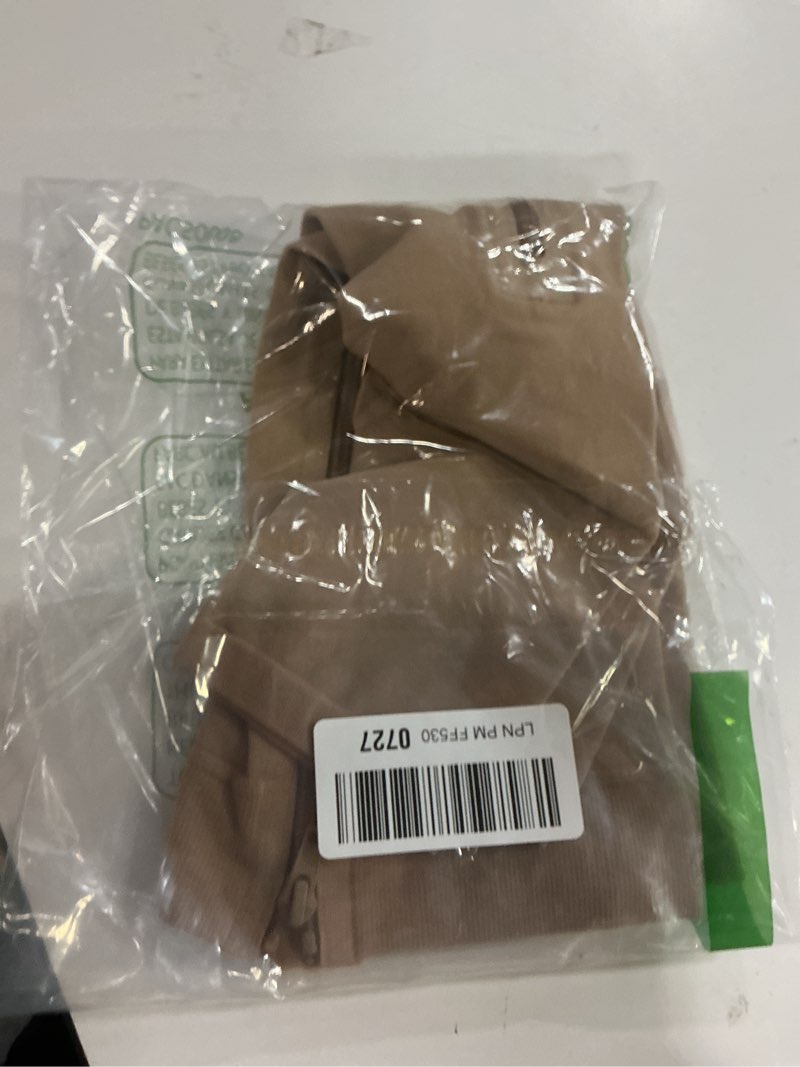 Condition photo showing Good Condition for Truform Zipper Compression Stockings, 15-20 mmHg Medical Socks, Women and Men, Knee High, Open Toe, Beige, X-Large X-Large (1 Pair) Beige