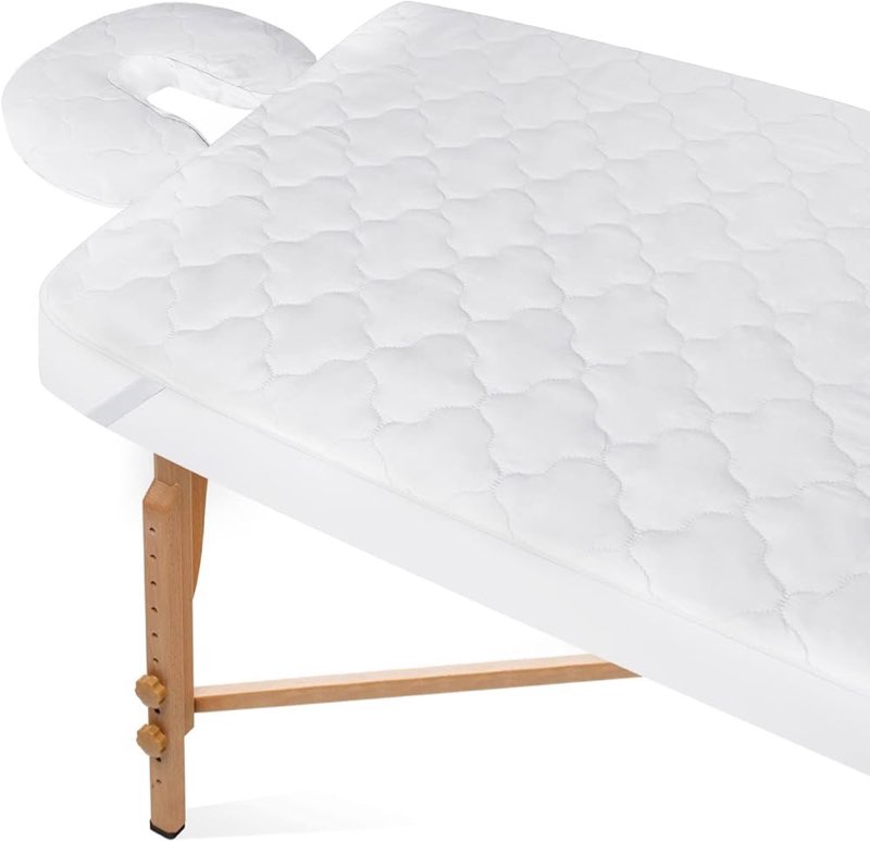 2-Piece Waterproof Massage Table Sheet Set, Extra Soft, Cushy, for Massage Tables, Includes Massage 