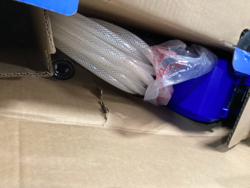 Condition photo showing As Is for kobalt 24v max 700 psi power cleaner 