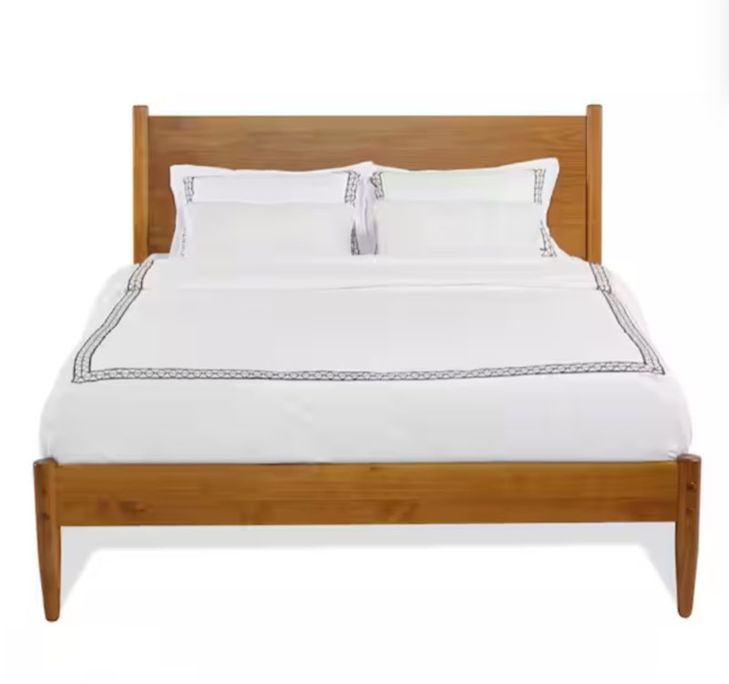 (Incomplete) Mid-Century Castanho King Platform Bed