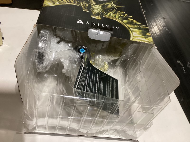 Condition photo showing New/Like New for numskull official destiny rival warlock ghost shell figure - with exclusive digital code for in-game ocularia emblem - official destiny 2 merchandise - limited edition collectable replica statue