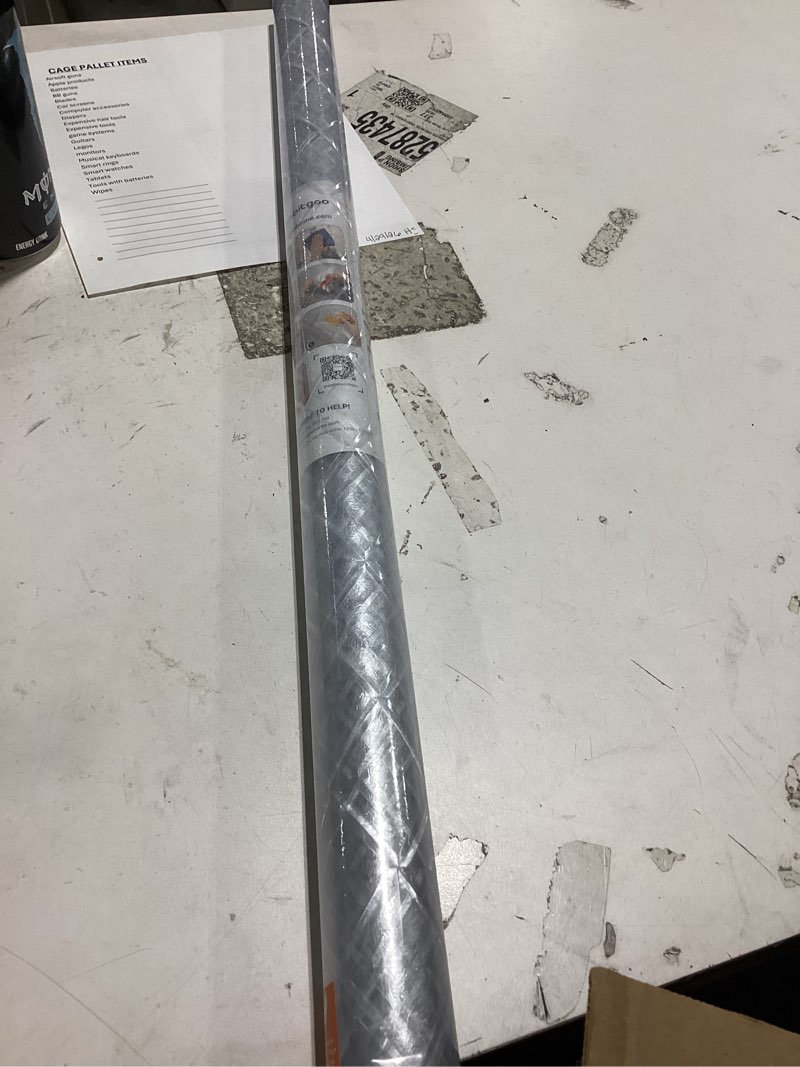 Condition photo showing Good Condition for rabbitgoo window privacy film, decorative privacy window film sun blocking, frosted glass cling for home door, non-adhesive static cling sticker covering heat blocker, clear, 29.5" x 157.4" 29.5" x 157.4" clear