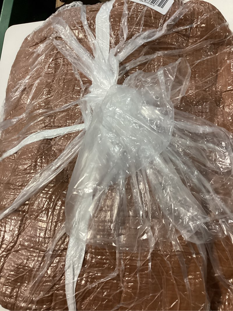 Condition photo showing New/Like New for organic airy gauze dream quilt, twin, terracotta
