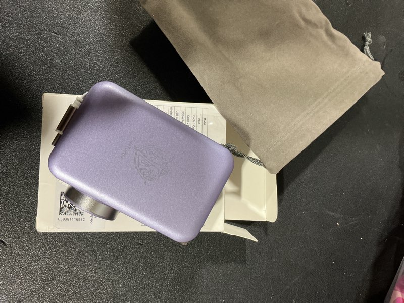 Condition photo showing Good Condition for PURPLE FlexTurtle Retractable Apple Watch Charger, 5 in 1 Travel Charging Station for Apple Devices, Retrac
