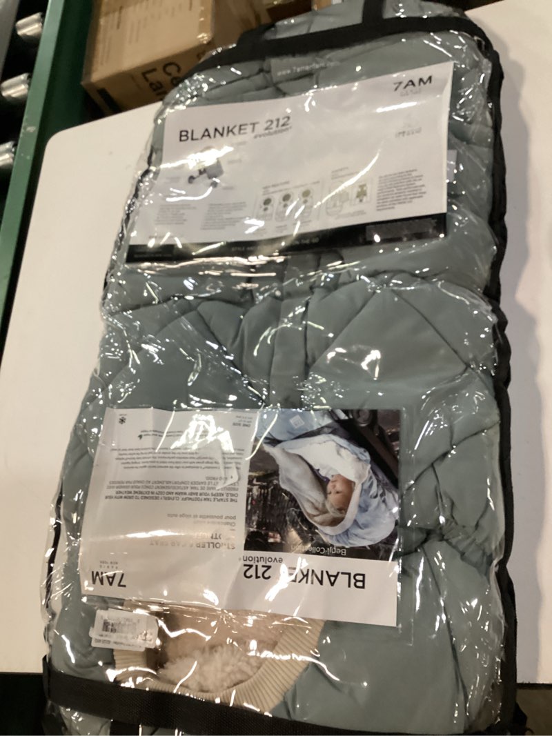 Condition photo showing Good Condition for 7AM Enfant Stroller Blanket 212 - Adjustable Baby Car Seat Zipped Blanket for Babies Winter, Unisex Multi Purpose Fleece Lined Warm Hooded Toddler Footmuff Water Repellent | (6M - 4T)