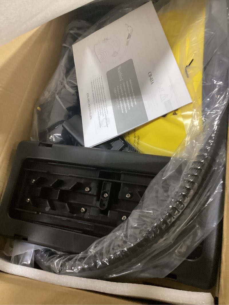 Condition photo showing As Is for Steam cleaner, 1500w Steamer Cleaning Fast Heating Multi-Surface Steam Cleaner for Home?Steamer Cleaning for Grout