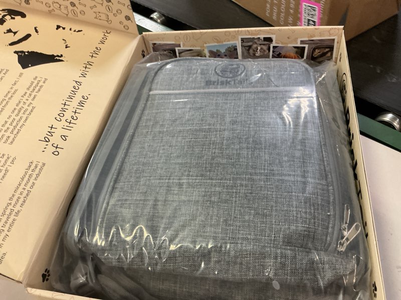 Condition photo showing Good Condition for ?at Backpack Carrier - Expandable Cat Large Travel Hiking Backpack, Pet Backpack Carrier Airline Approved, Perfect for Cats Kitty Kitten Backpack - Grey Neutral Grey