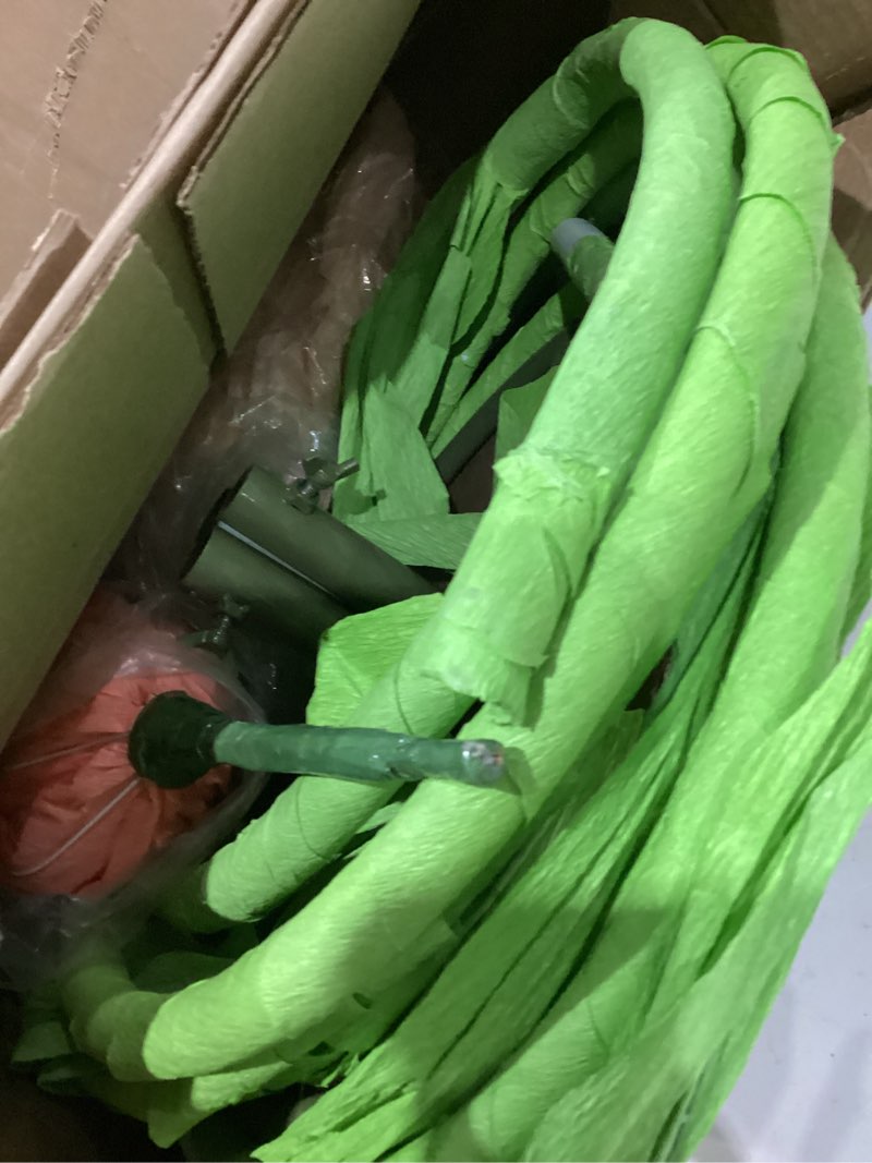 Condition photo showing Good Condition for 6.1ft giant artificial flowers for decoration large paper flowers standing handcrafted decoration for garden birthday party wedding props festival shop window display(classic color)