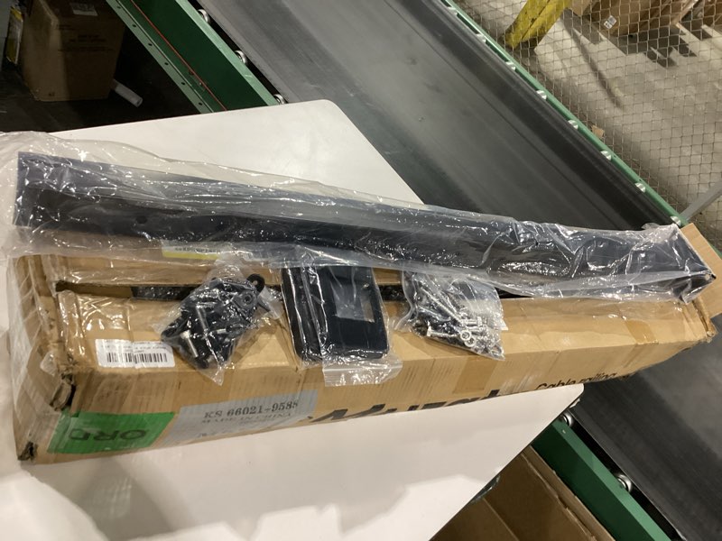 Condition photo showing New/Like New for Muzata 4Pack Black Cable Railing Post 42 Inch 42"x2"x2" Level Drilled Surface Mount T304 Stainless Steel Cable Railing System Kit Indoor Outdoor with Paper User Guide PS01 BH4L 42" 4 Level posts