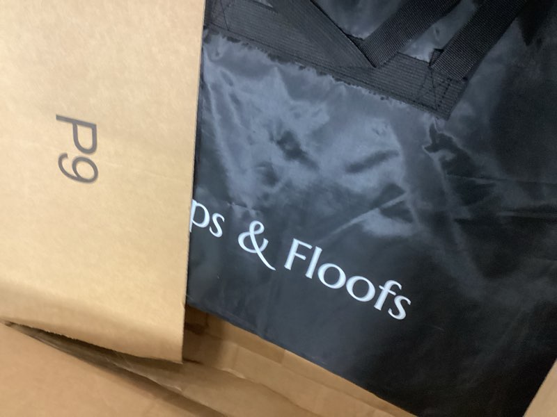 Condition photo showing As Is for Convertible Back Seat Extender for Dogs