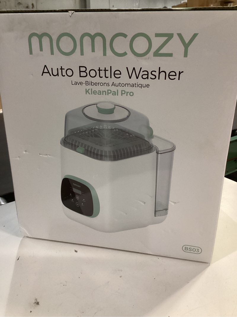 Condition photo showing New/Like New for momcozy kleanpal pro baby bottle washer, sterilizer & dryer - all-in-one cleaning machine for bottles, pump parts & baby essentials - time-saving & effortless care