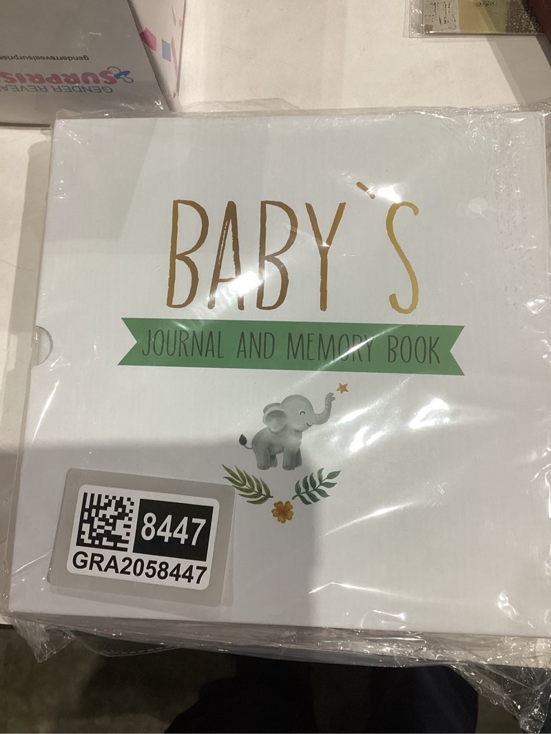 Condition photo showing New/Like New for Baby's First Years Book, Baby Memory Book Gender Neutral, Baby Diary Record Book, Baby First 5 Years Book, Baby Book Memory Keepsake, Personalized Books for Baby, Baby First Milestones Book