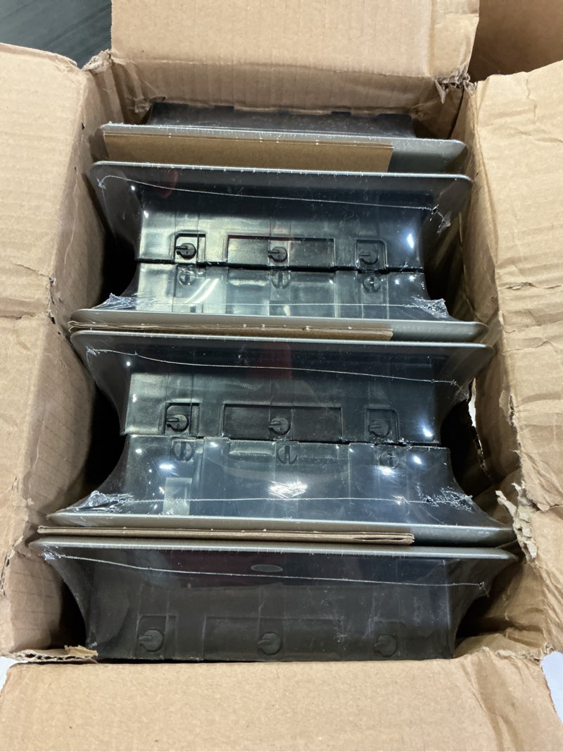 Condition photo showing New/Like New for floor register 6x10-6 pack floor vent covers heavy duty walkable steel floor vents adjustable decorative vent covers for home floor sidewall office or ceiling vent 6'' x 10''-6p-sl