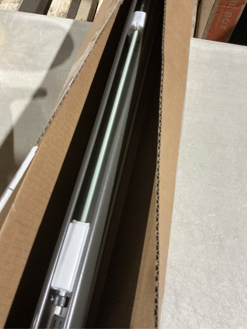 Condition photo showing As Is for lazblinds no tools no drill cordless cellular shades, blackout light blocking honeycomb shades for home, thermal insulation blinds for windows, 20" w x 48" h, black blackout-black 20" w x 48" h