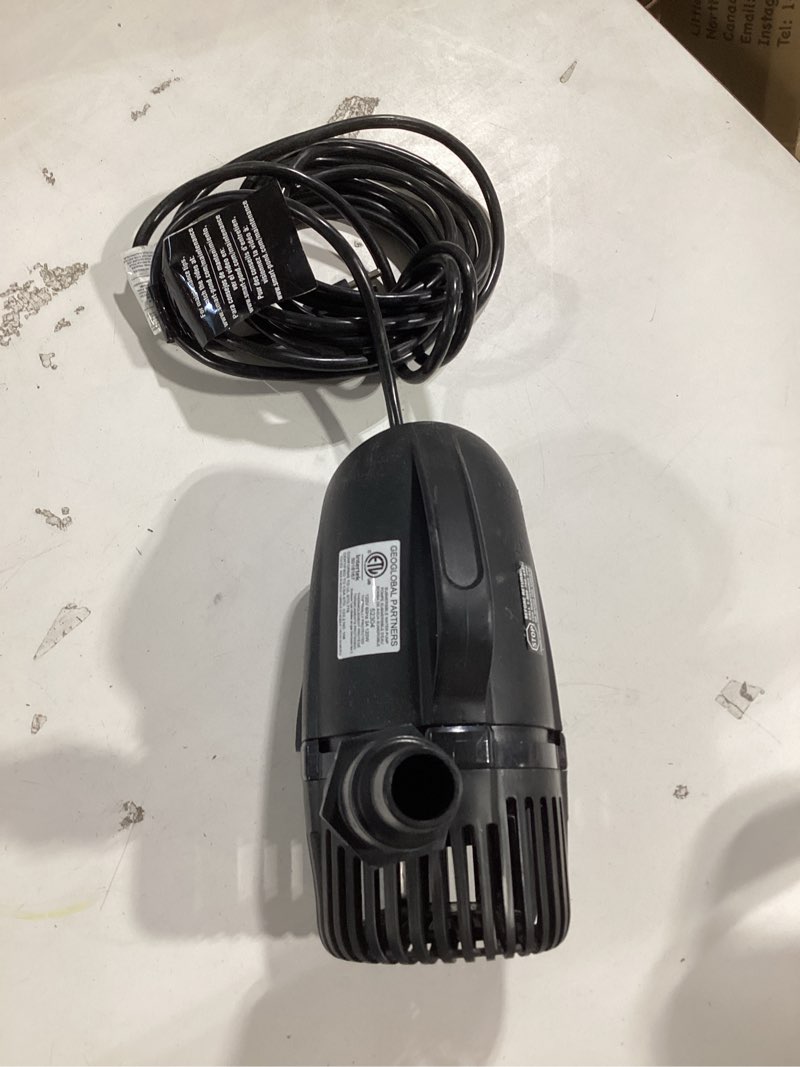 Condition photo showing As Is for  smartpond 2000.0 -gph submersible corded electric waterfall pump