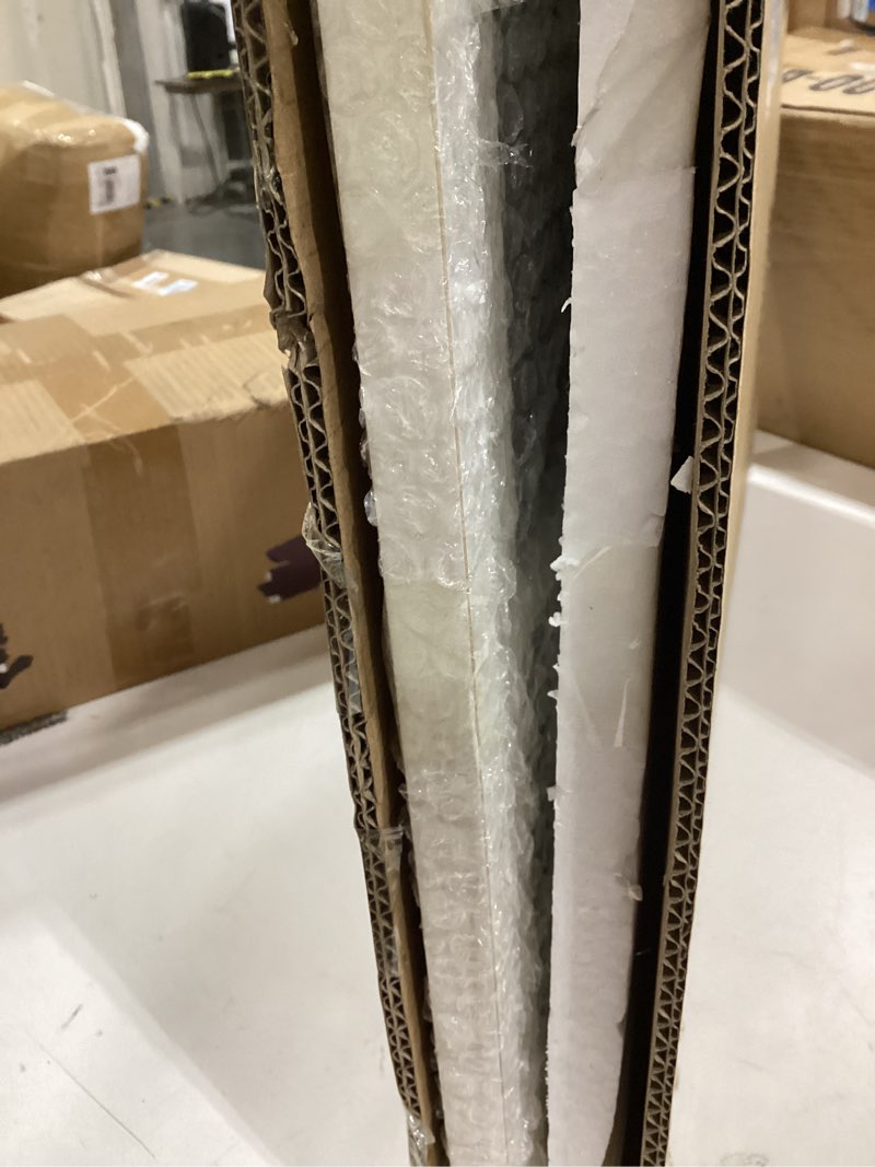 Condition photo showing Good Condition for rustic window mirrors for wall decor 18 x 23 inch, hanging distressed white wood frame decorative mirrors for kitchen, farmhouse windowpane mirror for entryway, horizontal or vertical