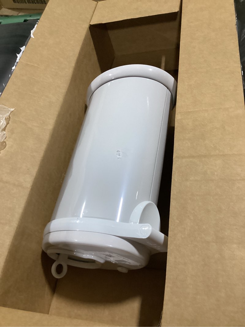 Condition photo showing Good Condition for ubbi stainless steel diaper pail, odor locking, no special bag required, award-winning, registry must-have, gray