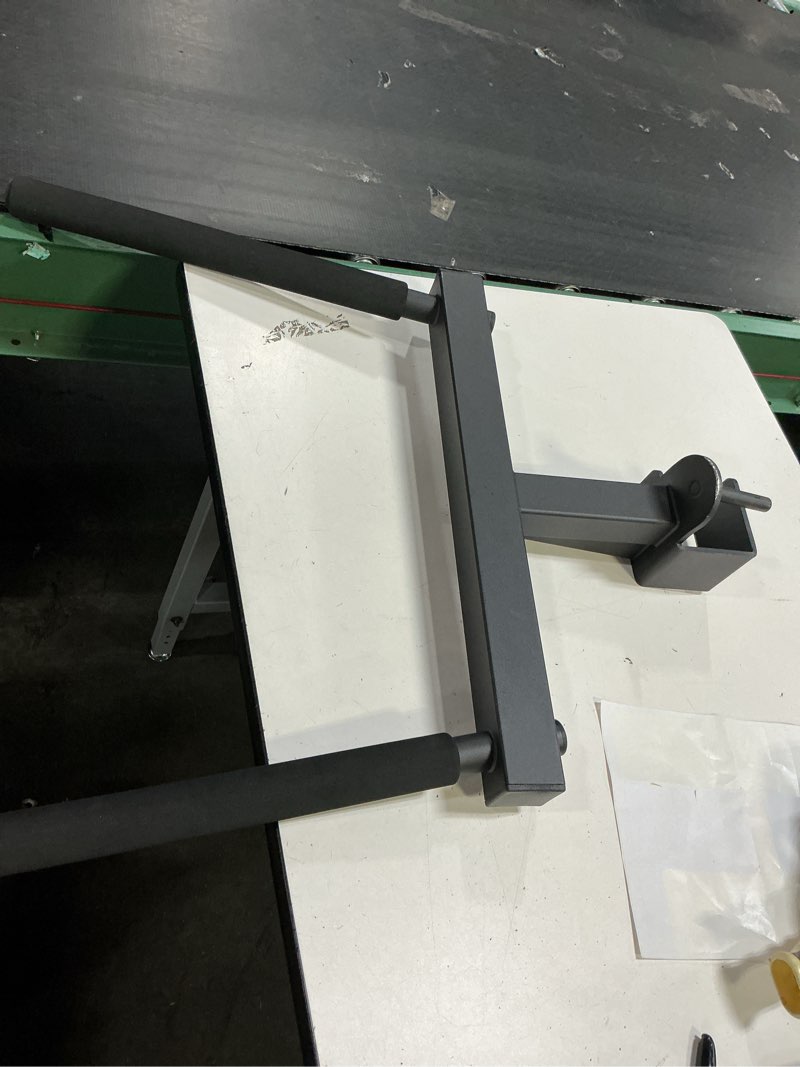 Condition photo showing Good Condition for hulkfit y-dip bar attachment for wall mounted power cage