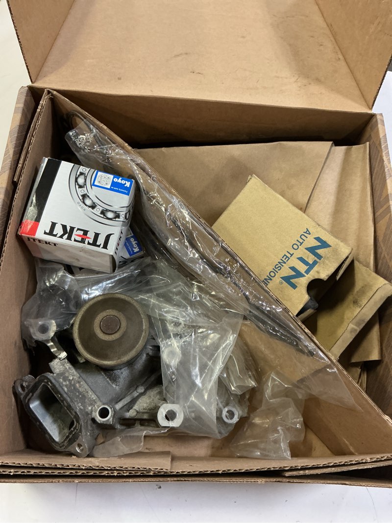 Condition photo showing As Is for aisin tkt-021 engine timing belt kit with water pump - compatible with select lexus gs400, gs430, gx470, ls400, ls430, lx470, sc400, sc430 toyota 4runner, land cruiser, sequoia, tundra