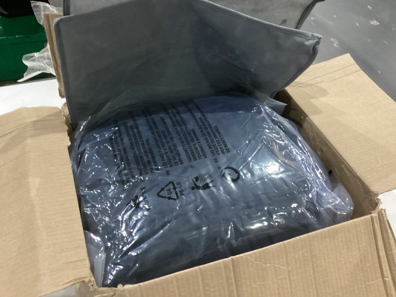 Condition photo showing As Is for wemore sherpa fleece weighted blanket for adult 20 lbs dual sided cozy fluffy heavy blanket,ultra fuzzy throw blanket with soft plush flannel top,60 x 80 inches black on both sides black 60" x 80" 20lbs