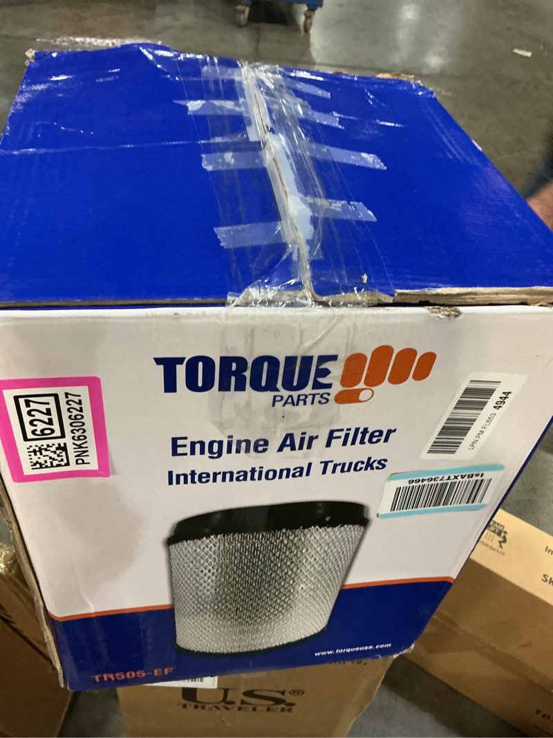 Condition photo showing Good Condition for torque engine air filter compatible with select freightliner columbia coronado argosy condor century class semi trucks accessories parts replaces rs3518 laf1849 af25139m 46556 tr501 1 pack