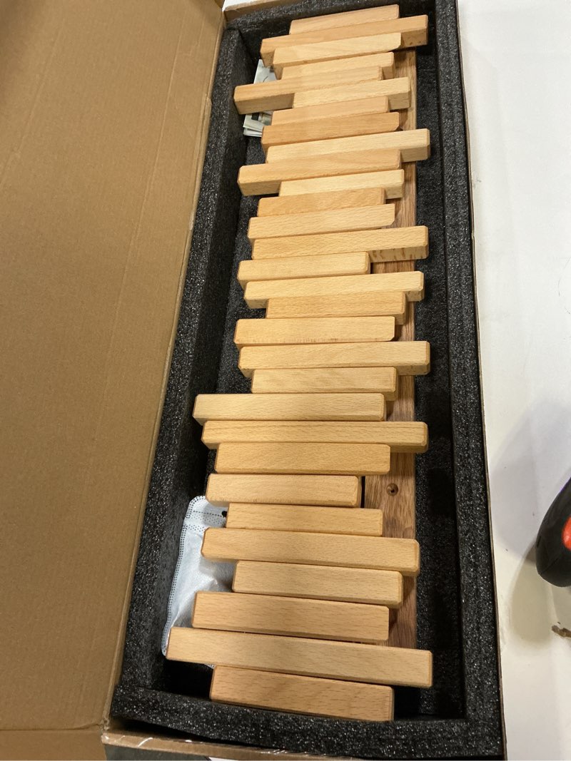 Condition photo showing Good Condition for Wooden Coat Rack Wall Mounted Sticks Multi Rack Solid Handmade Natural Beech Wood Artwork with 6 Flip-Down Unique Modern Hooks for Coats Bag Hat Umbrella