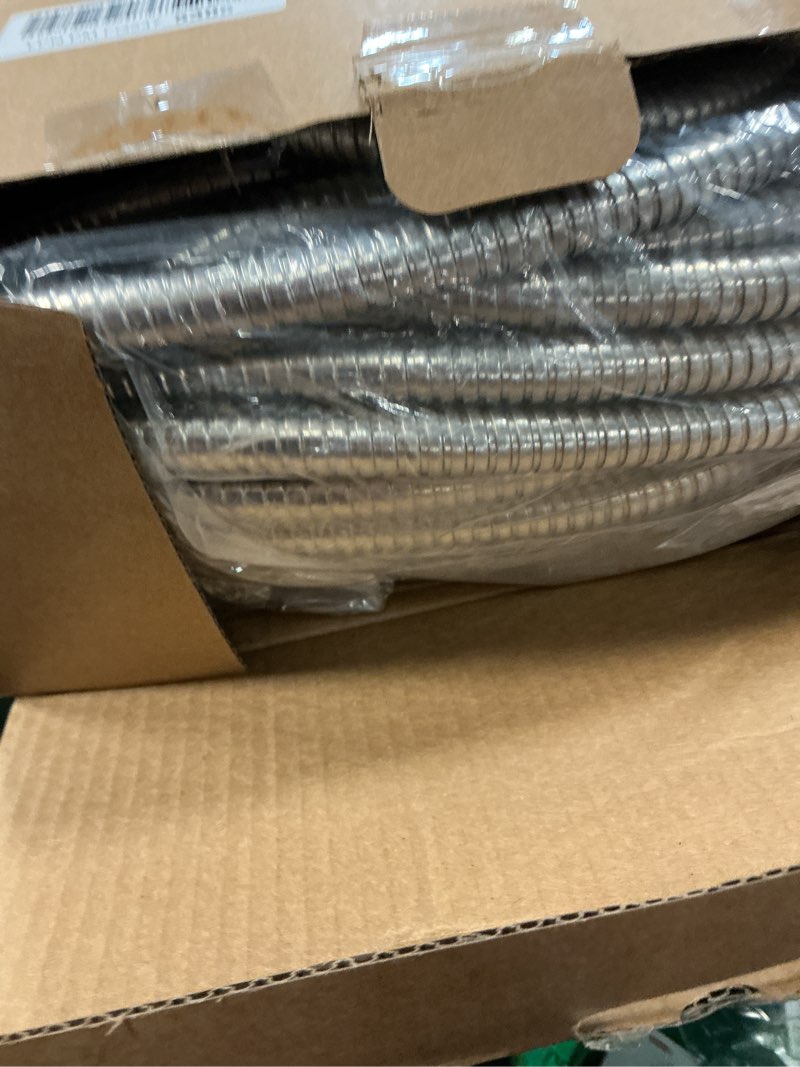 Condition photo showing New/Like New for 130 ft Stainless Steel Garden Hose - 2025 Upgraded Metal Water Hoses with 3/4" Solid Brass Fitting, Extra Strength Materials - Lightweight,Ultra Flexible,Durable,Kink-Less Water Hoses For Yard Camper