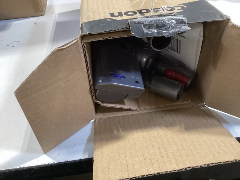 Condition photo showing Good Condition for casdon dyson cordless vacuum interactive & officially licensed toy dyson vacuum for children aged 3+ realistic role-play fun, purple and orange