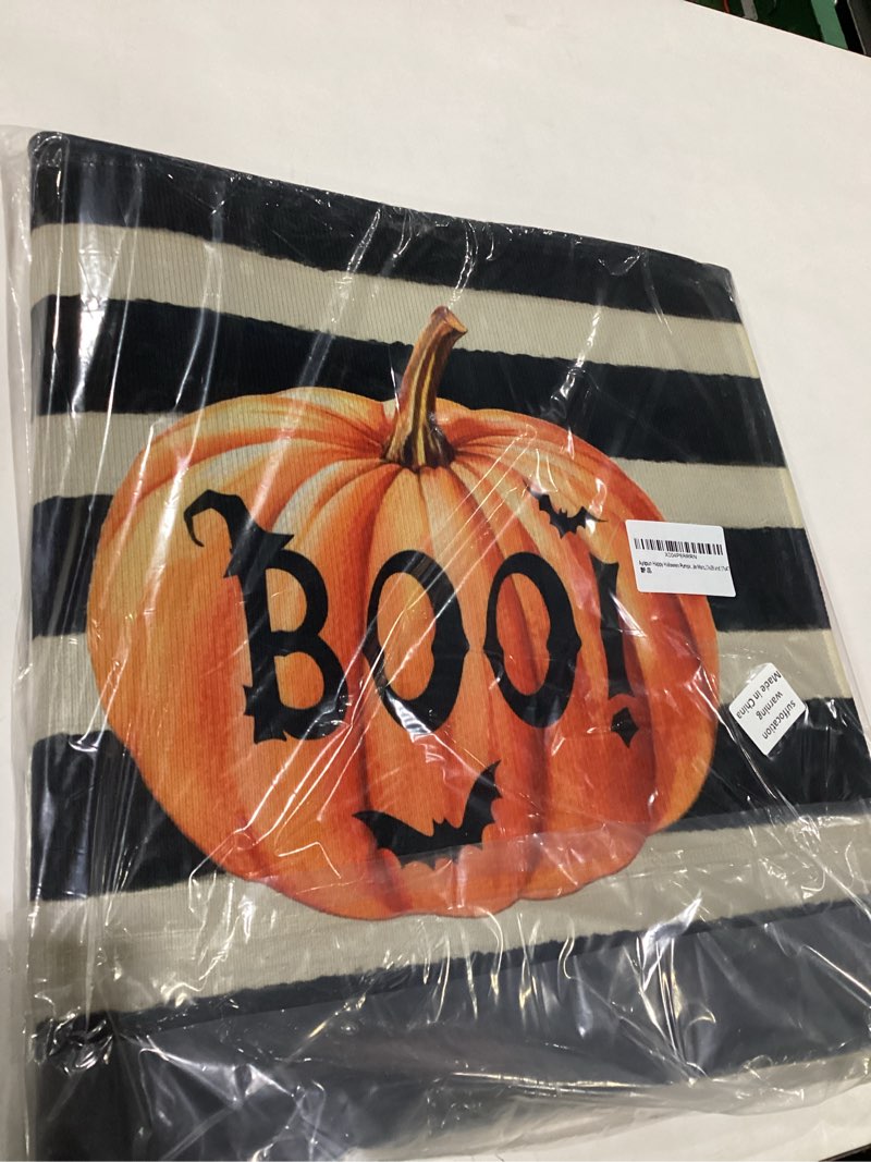 Aytipun Happy halloween pumpkin mats, 17x29 and 17x47