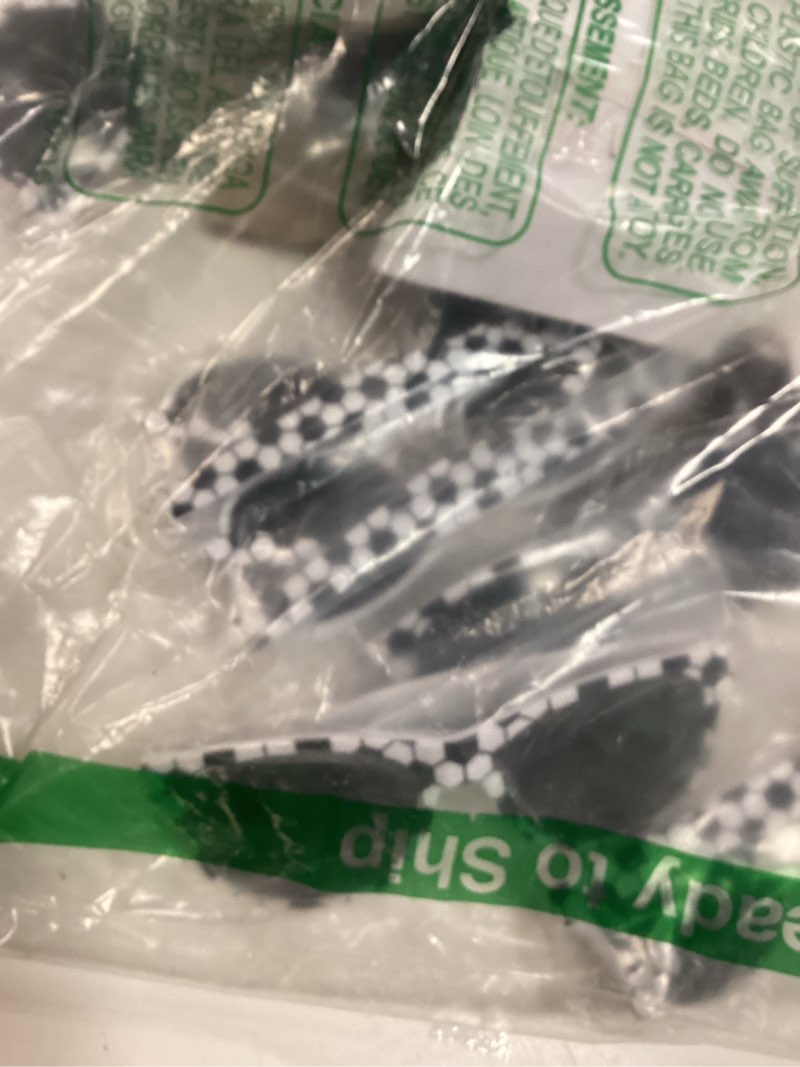 Condition photo showing Good Condition for chunnin 16 pack soccer sunglasses white black frame sunglasses bulk for soccer party favors sports plastic glasses for team gifts birthday goodie bags stuffers sports theme party supplies favors