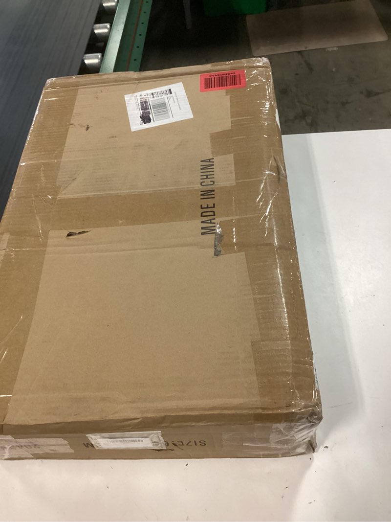 Condition photo showing New/Like New for weysat 3 pack large wood crates box for storage 24 x 15 x 12 inch unassembled wooden milk crates with handle decorative nesting box for display rustic decor diy office home retail art craft (wood) 24 inch wood 3