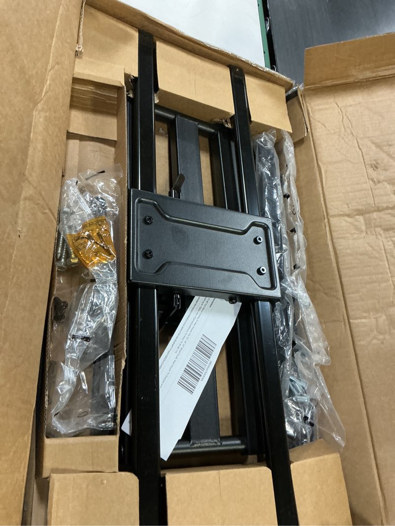Condition photo showing Good Condition for (Incomplete )USX STAR 32-90\\\" Full Motion Sliding TV Wall Mount, Fits 16\\\" 18\\\" 24\\\" Wood Studs, Wall Mount TV Bracket with Smooth Swivel, Tilt, Extension, Holds up to 150lbs, Max VESA 600x400mm, Fit Most 75 85 86 TVS Off Center Movable 32-90inch