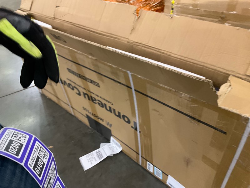 MOSTPLUS Fiberglass Tri- Fold Hard Truck Bed Tonneau Cover Compatible for 2002-2024 Dodge Ram 1500 I