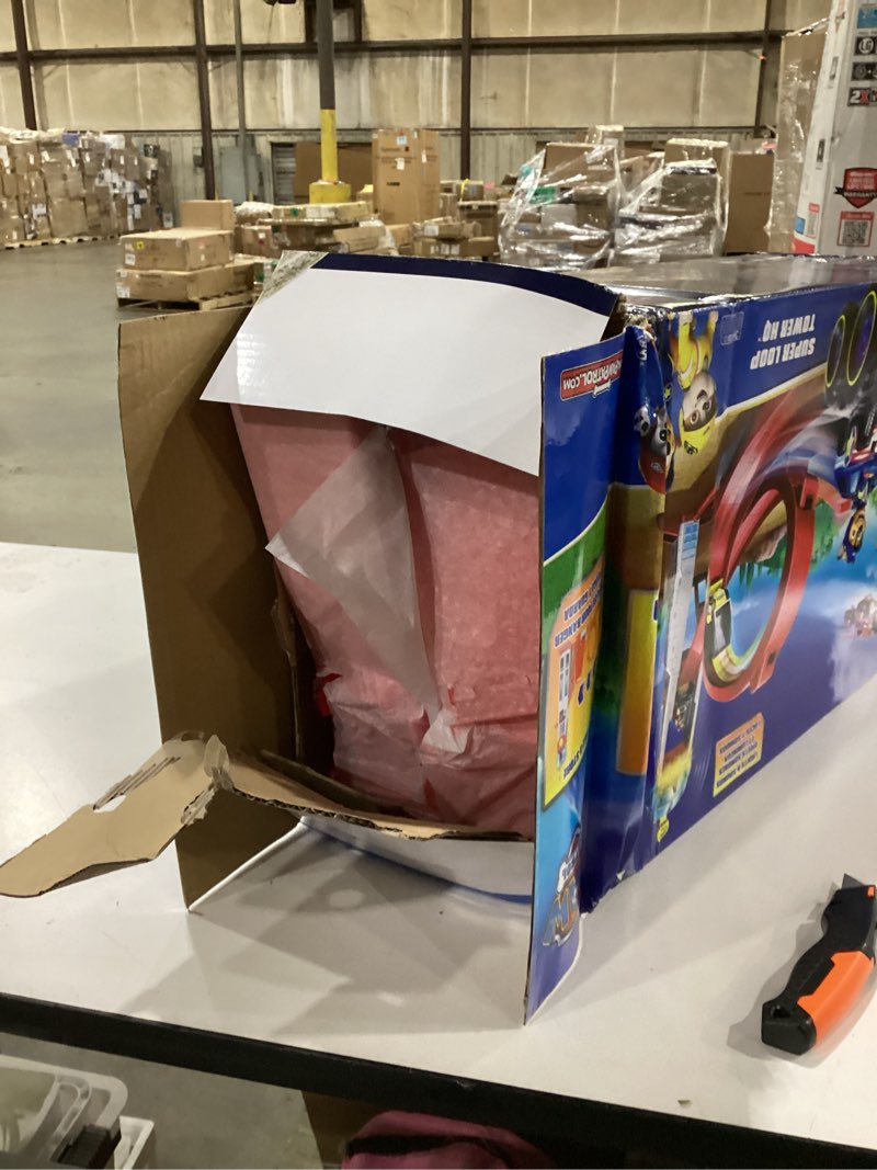 Condition photo showing New/Like New for PAW Patrol: Rescue Wheels Super Loop Tower HQ, with Light, Sound, Vehicle Launcher, Chase Action Figure & Toy Truck, Kids Toys for Boys & Girls Age 3+