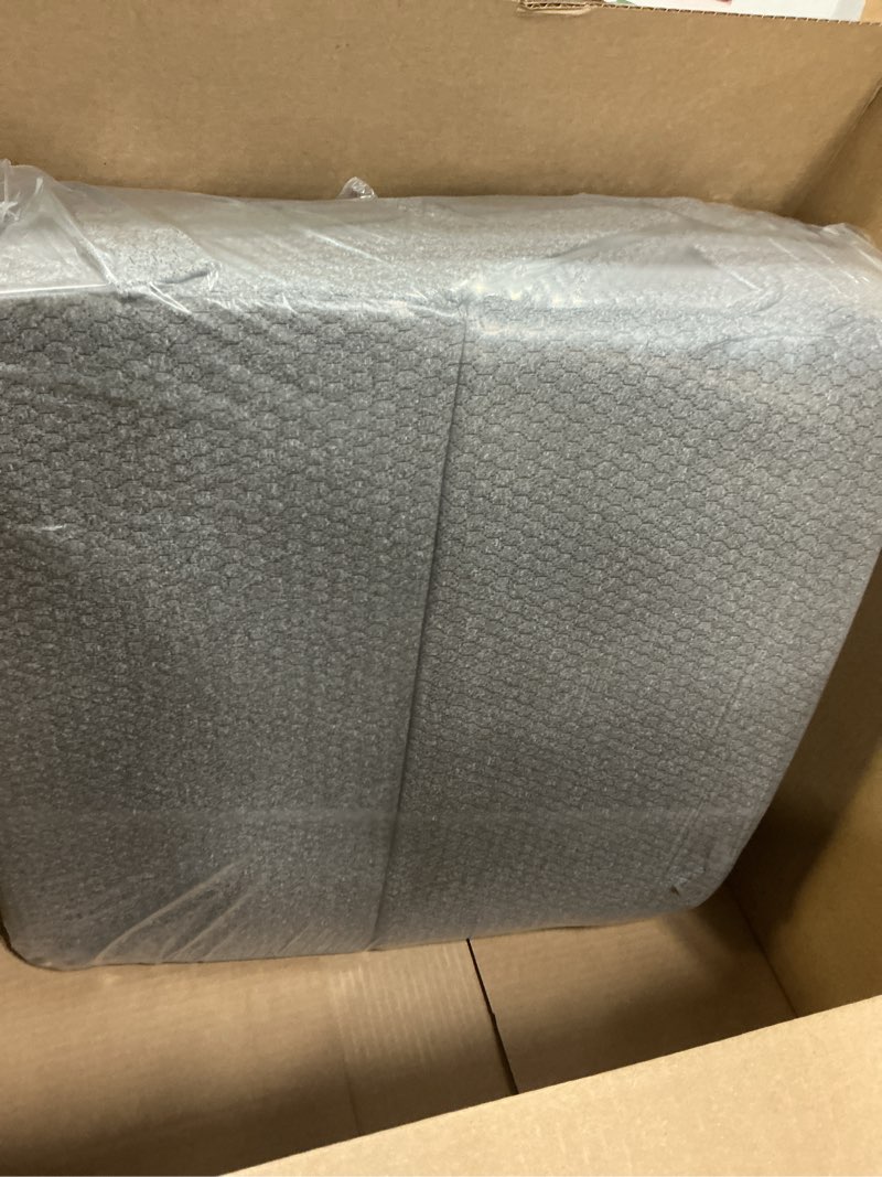 Condition photo showing Good Condition for leg elevation pillows for after surgery,4-height adjustable leg elevating pillow,knee surgery recovery equipment,improving blood circulation,ankle/foot surgery swelling, washable cover grey single leg (29"x13"x9.5")