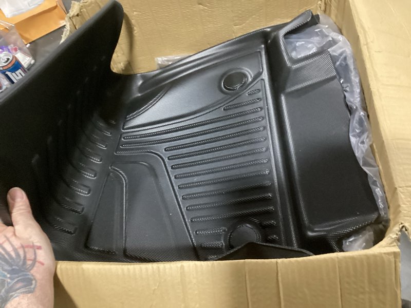 Condition photo showing Good Condition for anbingo® floor mats for nissan sentra s/sv/sr sedan 2020-2025, 2026 waterproof guard automotive sentra floor mats sentra accessories full set black 8)for nissan sentra 2020-2026 / floor mats