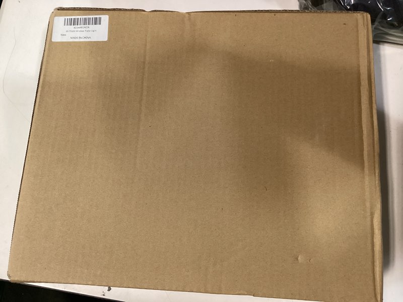 Condition photo showing New/Like New for USB-C Wireless Trailer Lights Kit with Reverse, IP67 Waterproof Magnetic LED Tow Light for Towing, Tail, Brake, Turn Signal for Car, Boat, Camper, RV (B-Type)