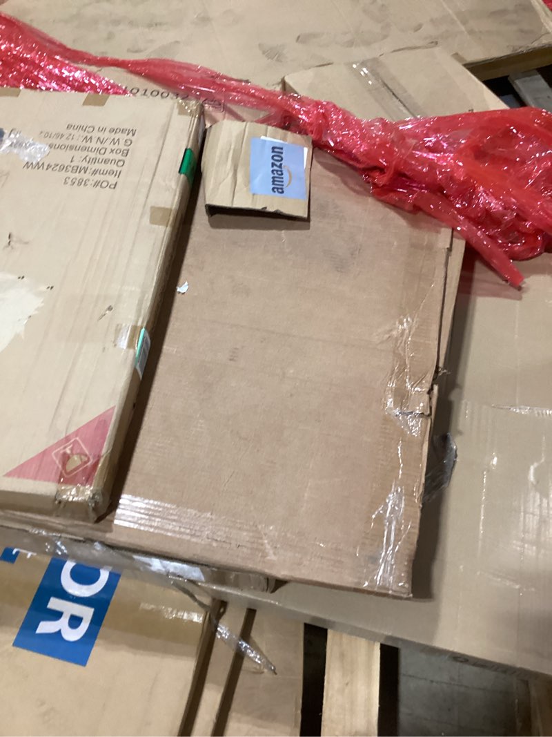 Condition photo showing New/Like New for Niccy Arched LED Bathroom Mirror, 48x30 Inch Arch Frameless Backlit Mirrors for Wall Arched Lighted Vanity Mirrors Defogger and 3 Color, Explosion-Proof, HD Glass and IP65 Waterproof 48"L x 30"W