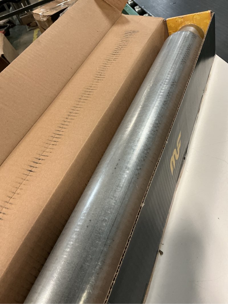 Condition photo showing As Is for magnaflow glasspack performance exhaust muffler 18146: 2.5"/2.5" inlet/outlet, 4x4x26" round